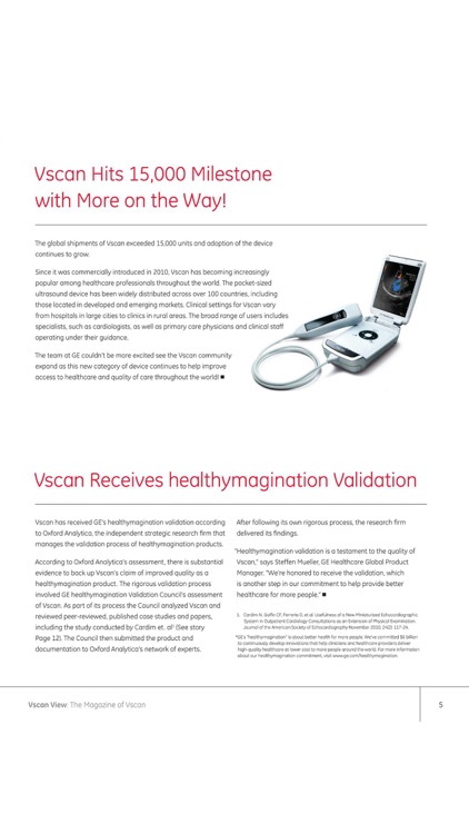 GE Healthcare Vscan View screenshot-3