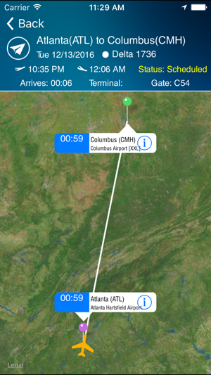 Columbus Airport Pro (CMH) + Flight Tracker(圖2)-速報App