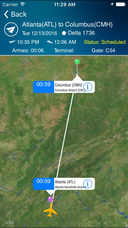 Columbus Airport Pro (CMH) + Flight Tracker