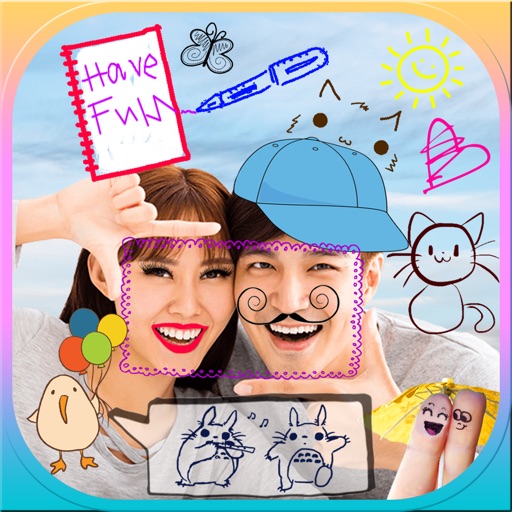 Doodle, Draw, Write Text: Photo Color.ing & Editor icon