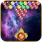 Match 3 colors to pop bubbles during your voyage trough space