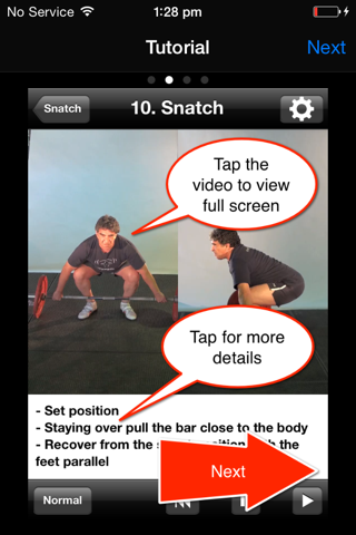 Olympifit Snatch by Bob Pavone screenshot 4