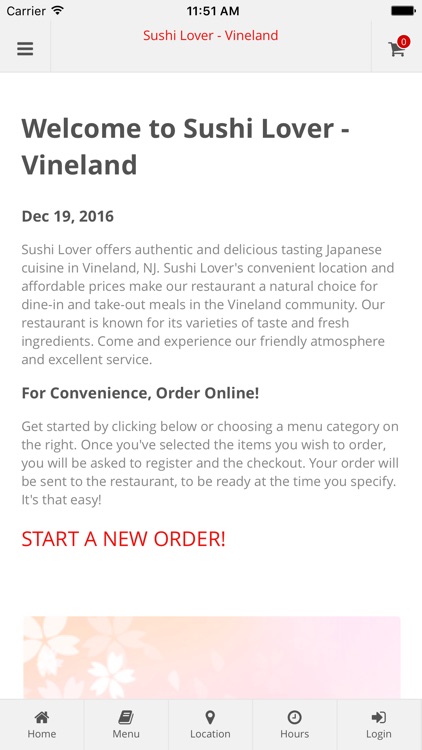 Sushi Lover - Vineland