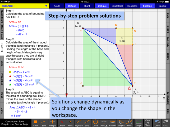 Geometry Ace: Math Tutor(圖2)-速報App