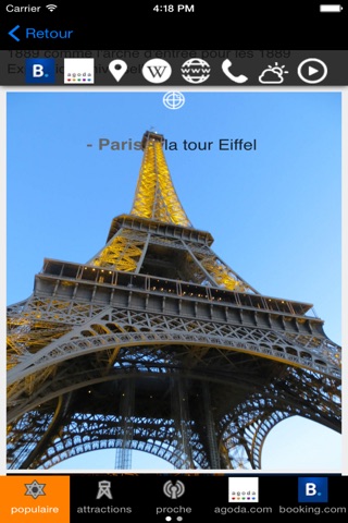 Guide de Voyage Paris Tristansoft screenshot 2