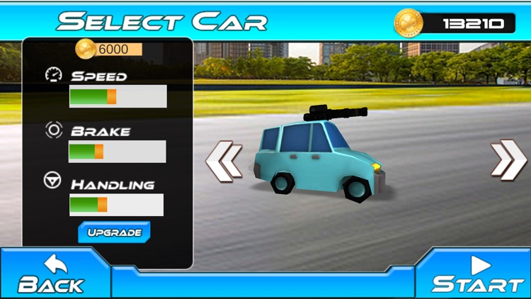 Fast Car Shooting Race - Cartoon Cars Asphalt Race screenshot-4