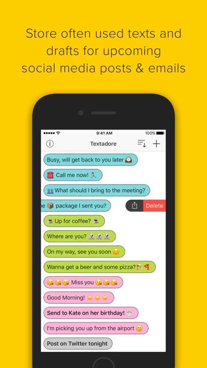 Textadore – Write & Share