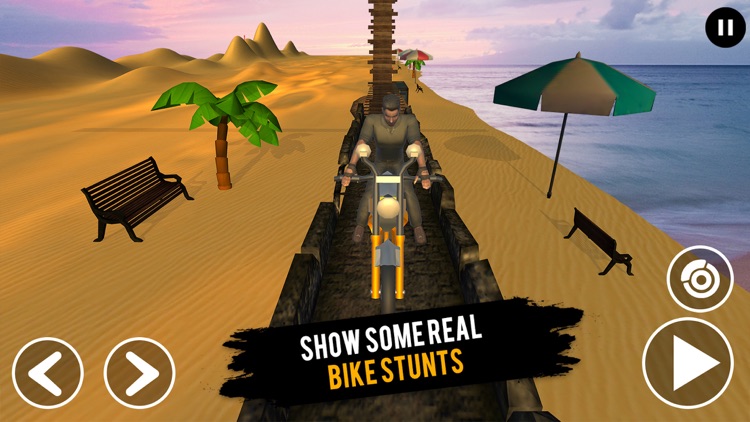 Xtreme Moto-r Bike 3D Stunts Sim-ulator 2017 screenshot-3