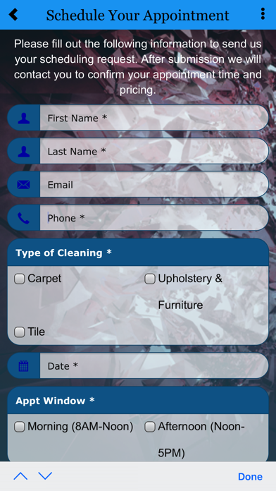 How to cancel & delete Steamy Concepts Carpet Cleaning from iphone & ipad 3