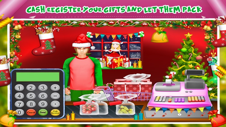 Christmas Supermarket Cash Register screenshot-4