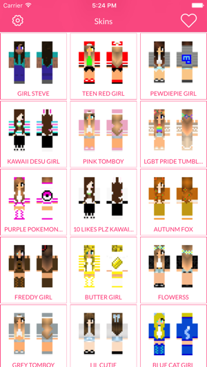 Girl Skin For Minecraft Edition(圖5)-速報App