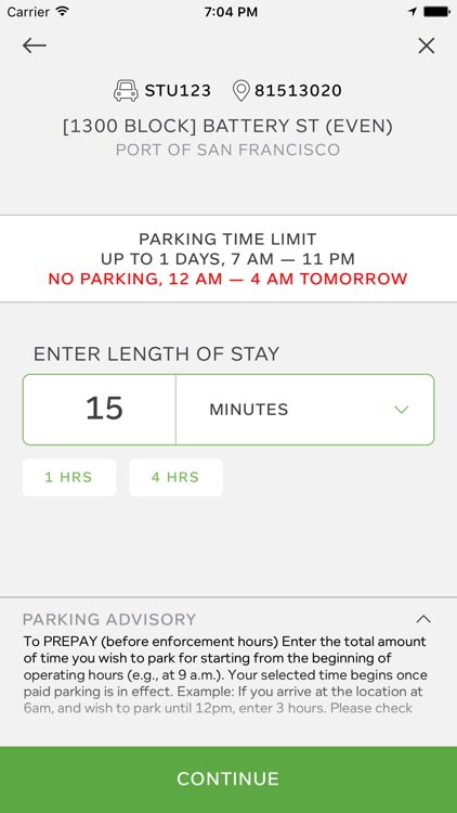 PayByPhone Parking