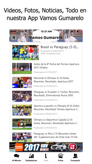 Vamos Gumarelo - Futbol Libertad - Paraguay(圖1)-速報App