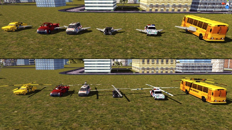 Real Flying Car Jet : Futuristic Racing Moto screenshot-4