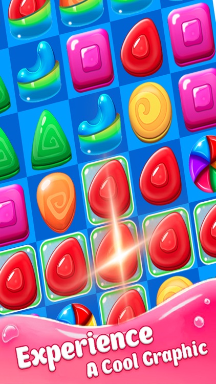 Cookie Blast Legend Delicious Gummy Match 3 Game