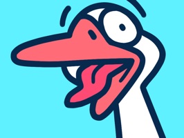 No doubt about it: this goose has issues