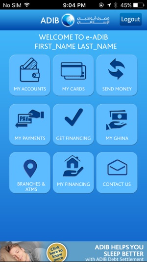 ADIB Mobile Banking for iPhone(圖3)-速報App