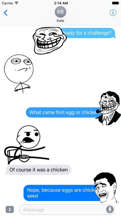 Rage Comics Stickers