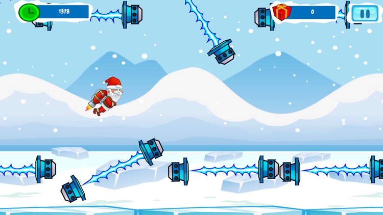 Jetpack Santa Claus Christmas