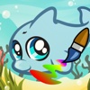 Sea Animals Games Coloring Book Drawing Version