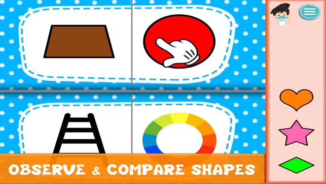 Shapes and colors smile to smart children playing(圖3)-速報App