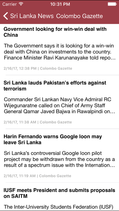 How to cancel & delete Breaking News - Sri Lanka from iphone & ipad 2