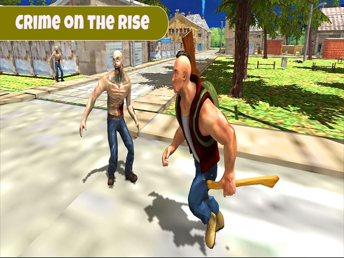 Grand City Crime War Clash of Zombies Gangs