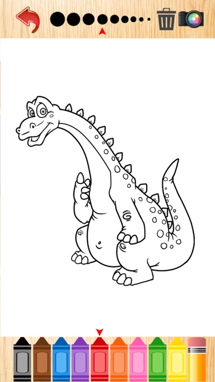 Dinosaur Coloring Pages Games For Kids & Toddlers screenshot-3