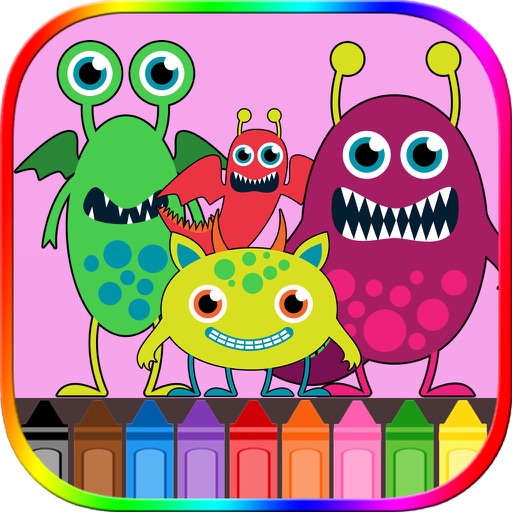 Monster Coloring Book Free!