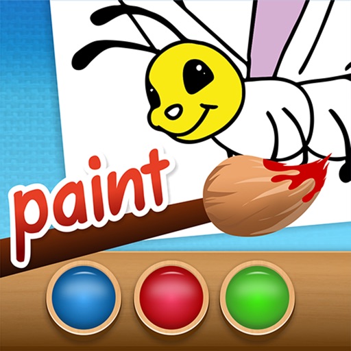 Paint with Colors for Kids HD icon