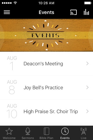 Sumiton Church of God screenshot 3