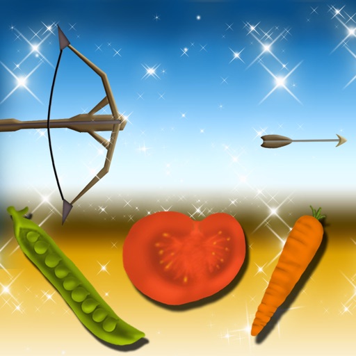 Vegetable Slice Archery Game