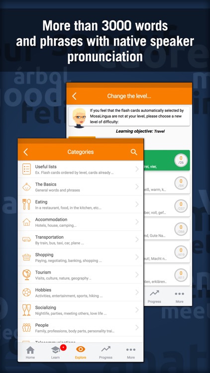Learn German: MosaLingua screenshot-3