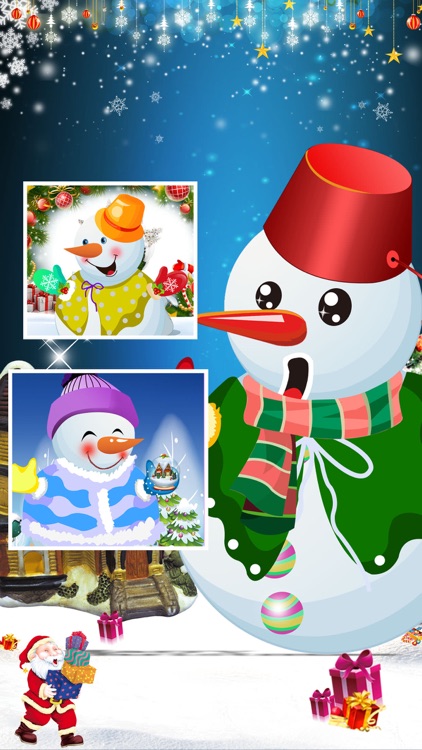 Christmas Snowman Dress Up - Fashion Dressup