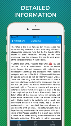 Florence Travel Guide with Offline Street Map(圖4)-速報App