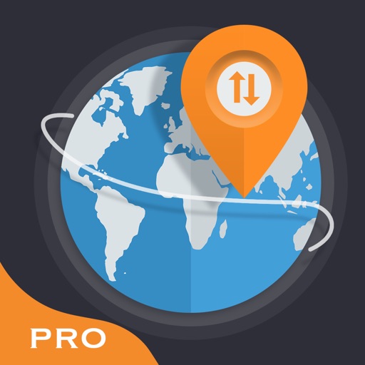 Coordinate GPS Pro-Map with Navigation icon