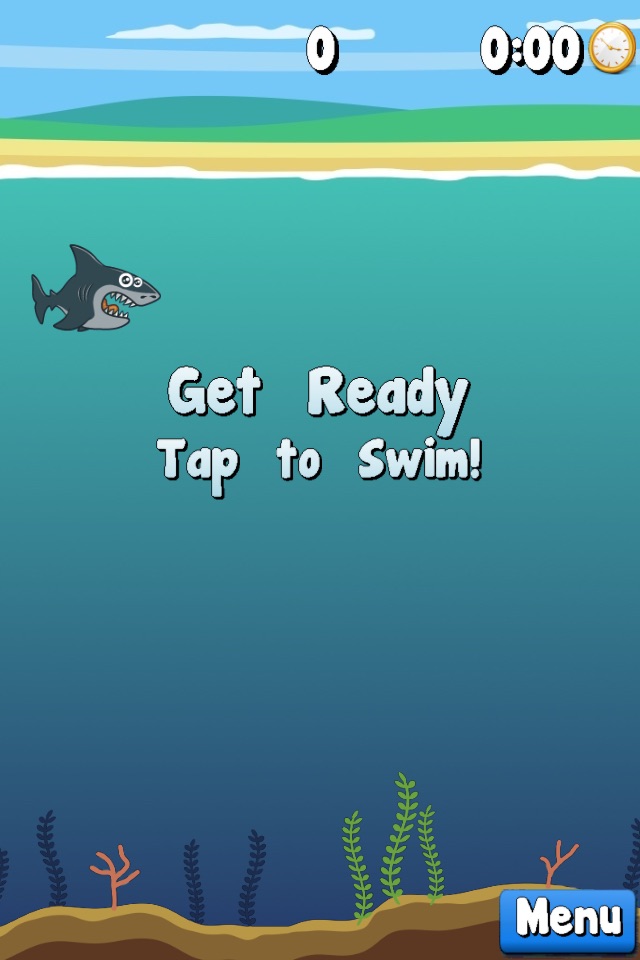 Splashy Sharky - Don’t get mines in endless road! screenshot 2