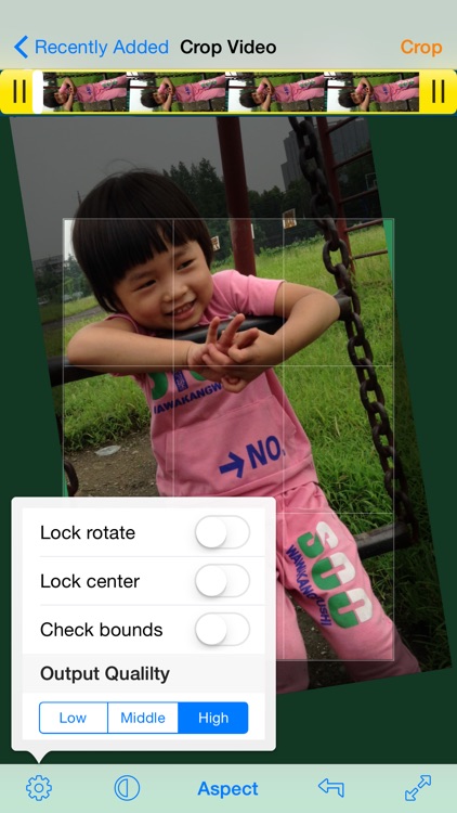 Video Crop Pro - 360° Rotate, Resize and Crop