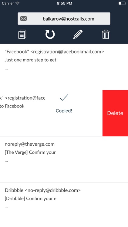 Temp Mail - temporary, disposable, anonymous email screenshot-4
