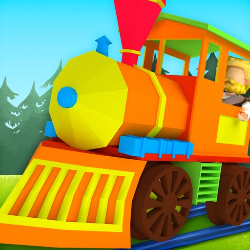 Play free toddler game online: Trains