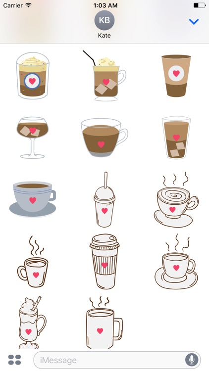 Coffee LOVe Sweets Animated Stickers screenshot-4