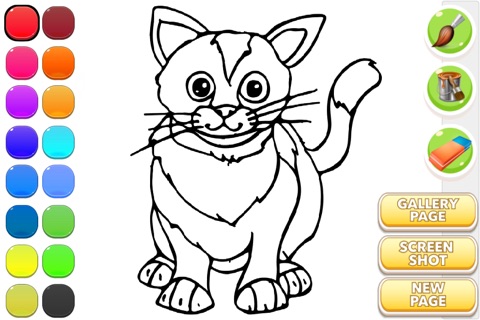 animals game for children - animals coloring screenshot 2