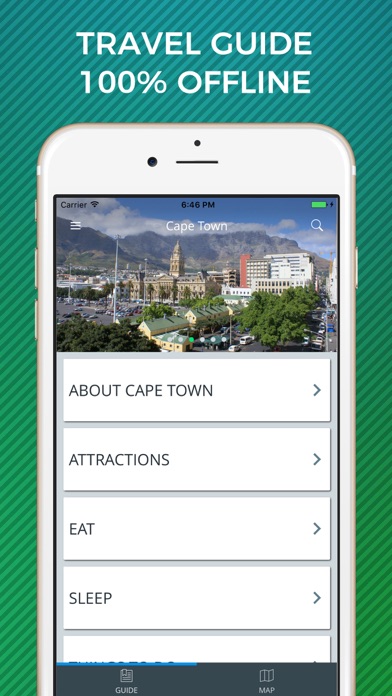 How to cancel & delete Cape Town Travel Guide with Offline Street Map from iphone & ipad 1