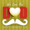 Happy Fathers Day Free Stickers And Greeting Maker