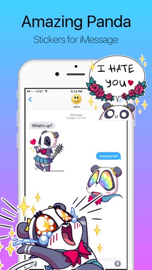 Amazing Panda Adventures Stickers(圖1)-速報App