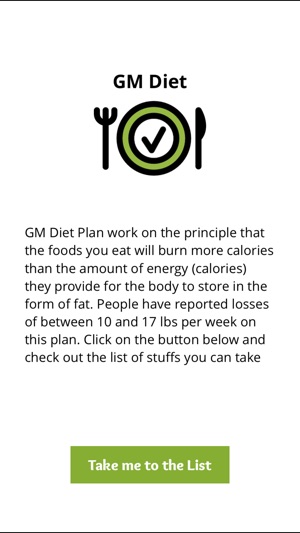 GMDiet Food List For Diet Plan(圖1)-速報App