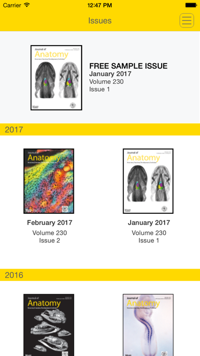 How to cancel & delete Journal of Anatomy from iphone & ipad 1