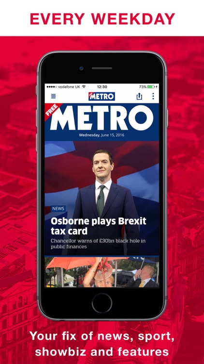 Metro Newspaper Digital Edition screenshot-0