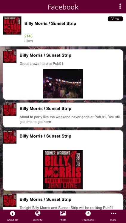 Billy Morris/Sunset Strip