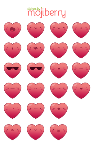 HeartMoji by Mojiberry